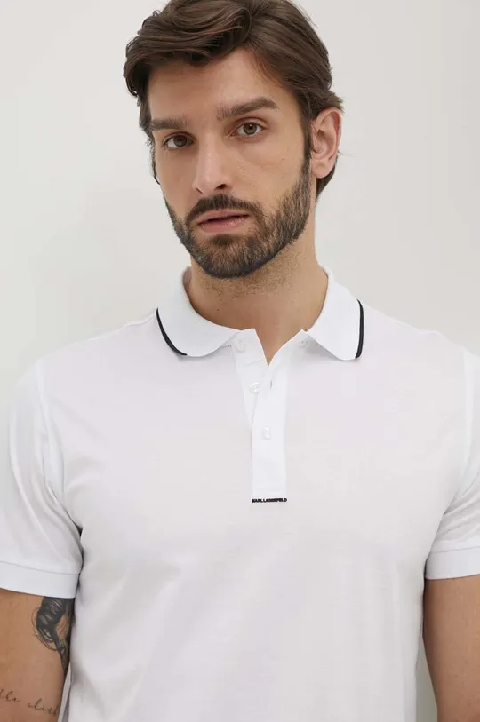 Karl Lagerfeld polo in cotone