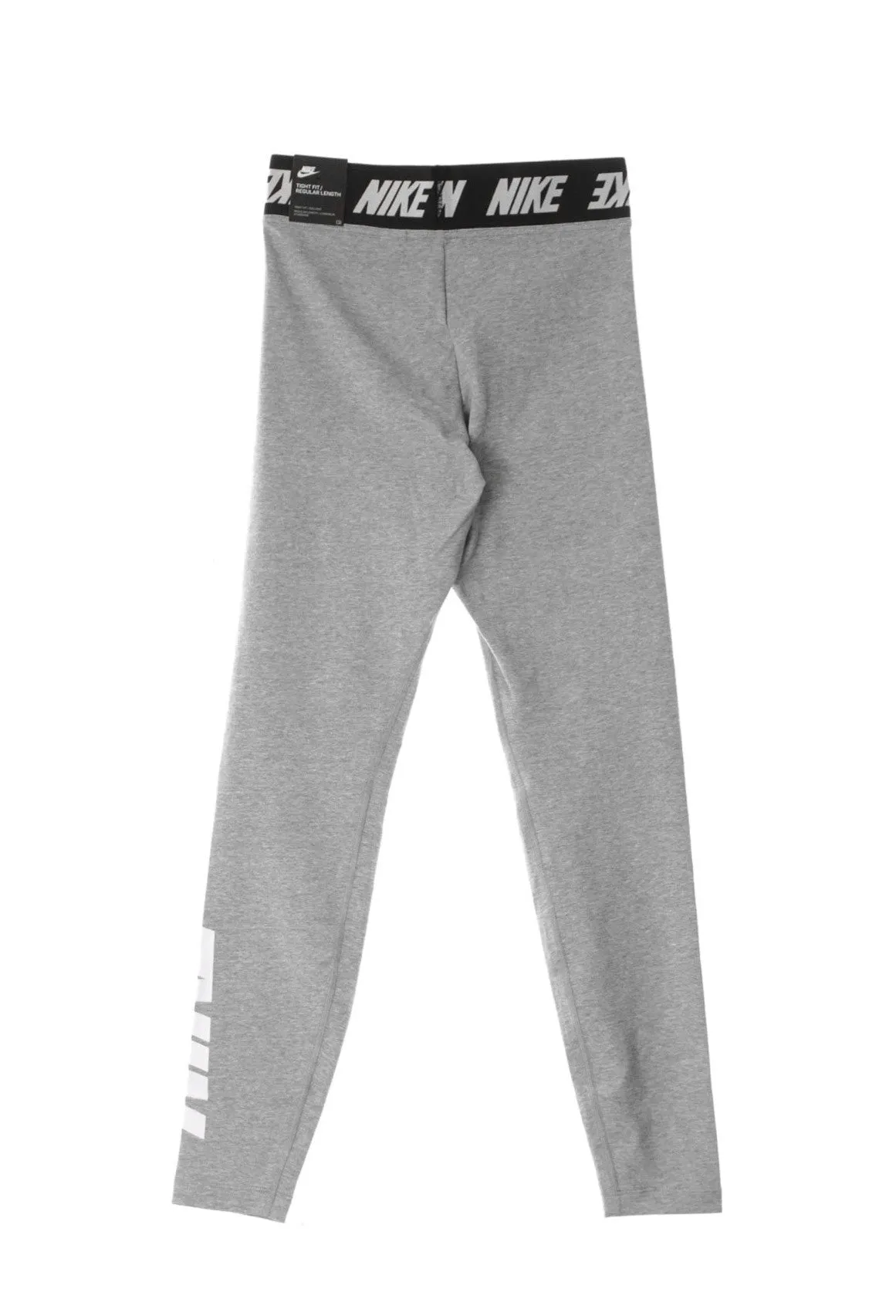 Leggins Donna Sportswear Club Dk Grey Heather/white